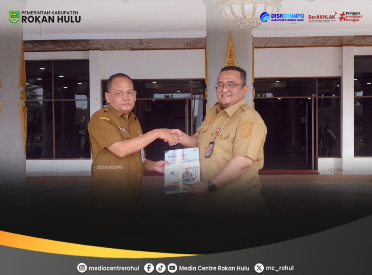 Resmi Jabat PLT Sekda Rokan Hulu, *Drs. H. Yusmar, M.Si Tekankan Budaya Kerja Baru dan Pelayanan Berkualitas