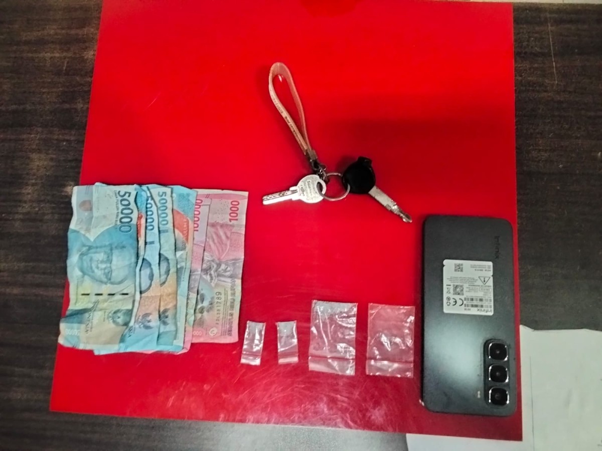 Satresnarkoba Polres Rohul Ciduk Diduga Pengedar, 1,3 Gram Sabu Diamankan