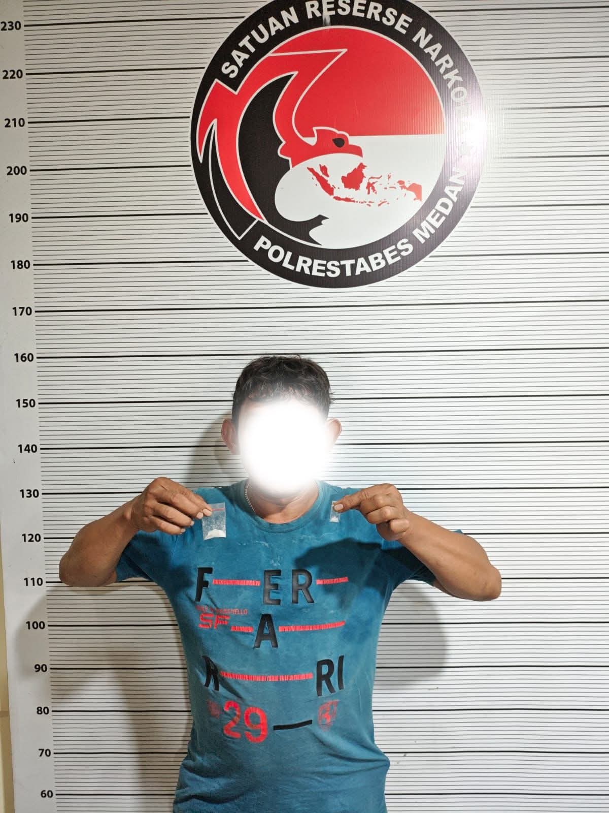 Satresnarkoba Polrestabes Medan Bongkar Lokasi Transaksi Sabu di Pos Jaga Malam Medan Tembung