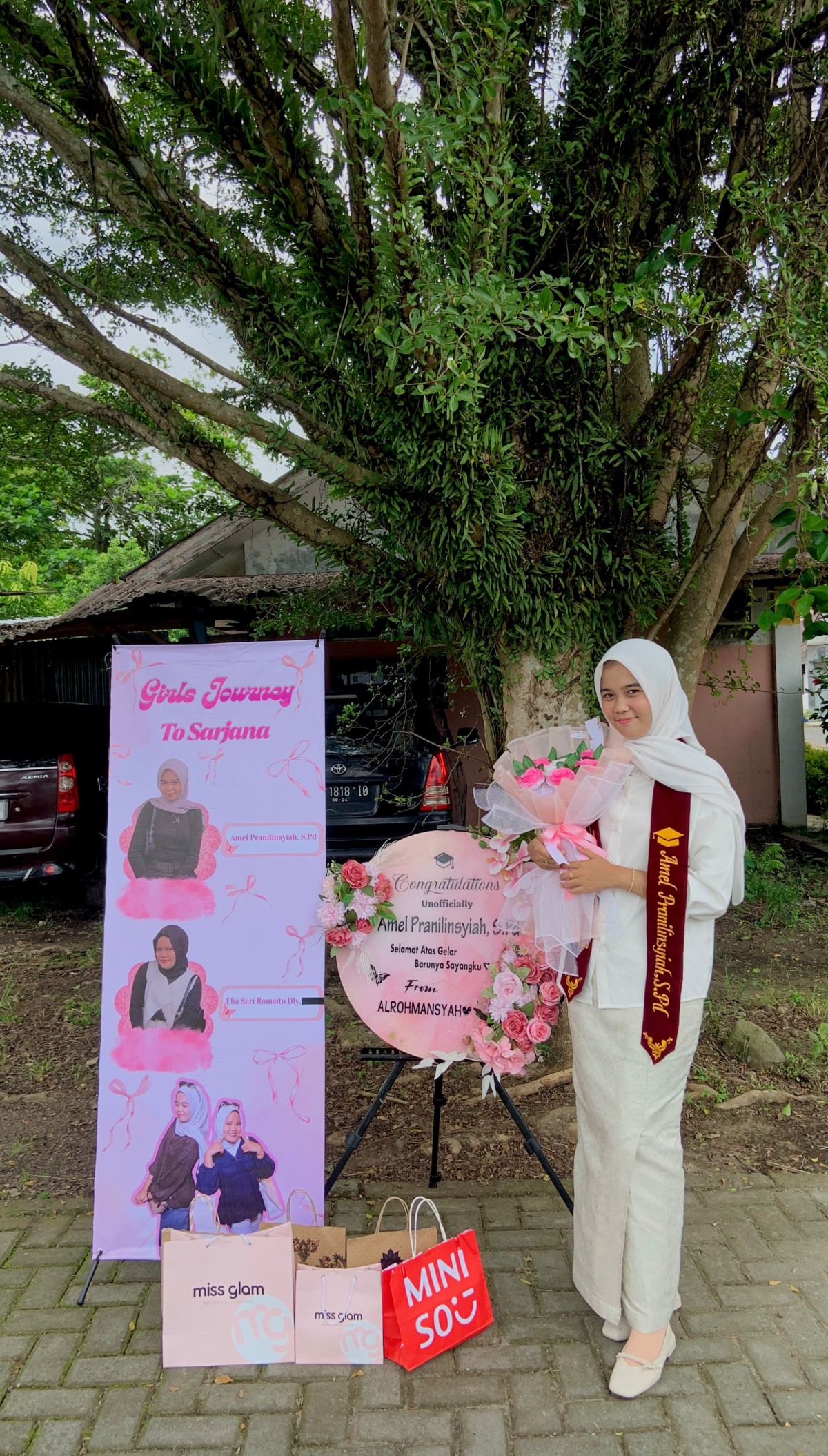 Selamat Dan Sukses !! Amel Pranilinsyah, S.Pd Resmi Lulus Staidarul Arafah Raya Angkatan 22 