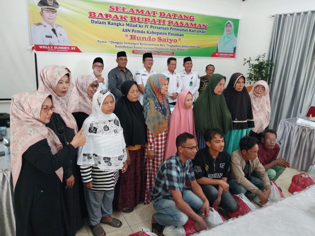 Sudah Banyak Berbuat untuk Masyarakat, Bupati Pasaman Apresiasi Bundo Saiyo di Milad ke-4