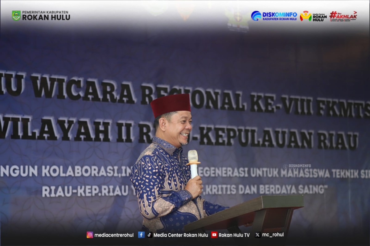 Temu Wicara REG VIII Wilayah II Riau-Kepri di UPP : Wabup Rohul Ajak Mahasiswa Berinovasi dan Berkolaborasi