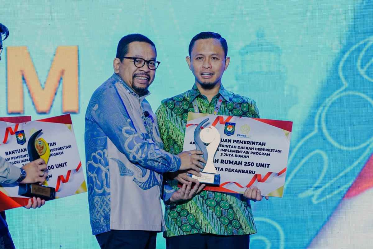 Pekanbaru Raih Juara II Program 3 Juta Rumah, 250 Hunian Warga Segera Dibedah