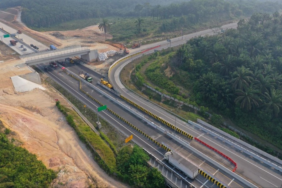 Mulai Hari Ini Akses Masuk Tol Pekanbaru-Dumai Dialihkan, Pengendara Diimbau Perhatikan Rambu-rambu Jalan