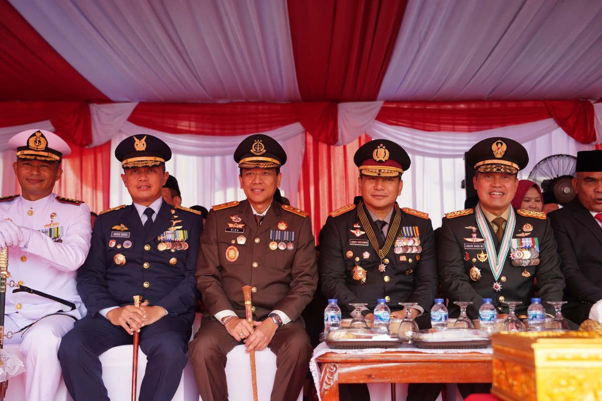 Hut kemerdekaan RI Ke-81 Di Riau, Kapolda Dan Forkopimda Teguhkan Semangat Indonesia Berdaulat, Adil Dan Makmur