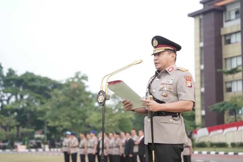 81 Tahun Proklamasi Polisi : Kapolda Riau Ajak Bhayangkara Hidupkan Kembali Semngat Juang Untuk Rakyat