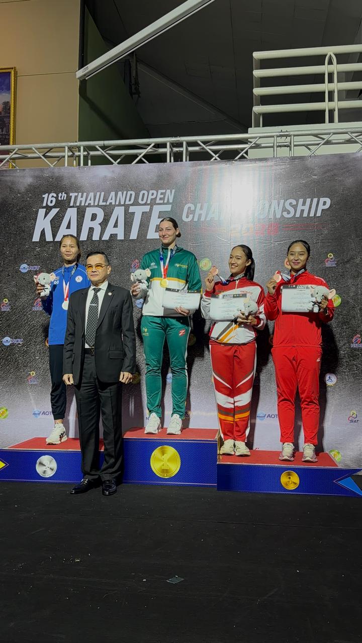 Kado HUT Ke-81 RI, Tim Karate Bhayangkara Presisi Polri Borong 5 Medali di Thailand
