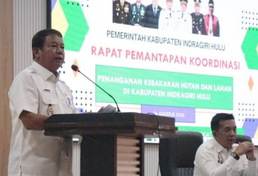 Cegah Karhutla, Pemkab Inhu Instruksikan Pengawasan hingga Tingkat Desa