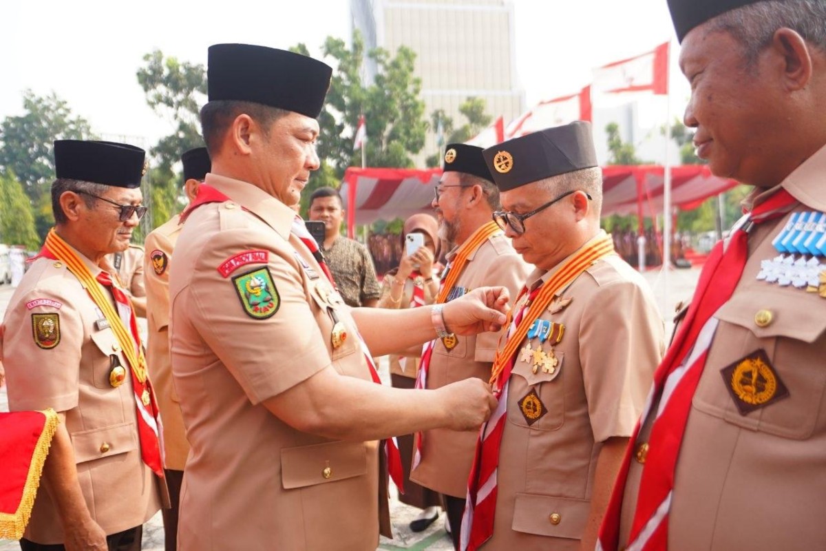 Anggota Pramuka Riau Raih Penghargaan, Sekdaprov: Jadi Teladan Generasi Muda