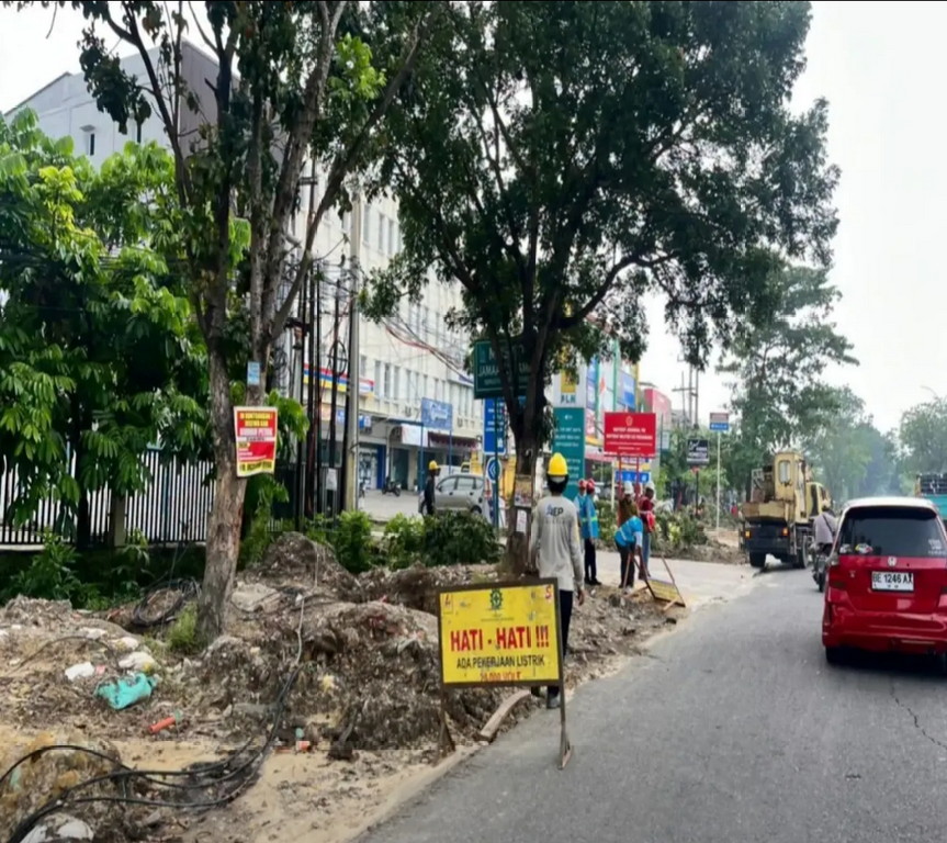 Dibangun Empat Jalur, Pelebaran Jalan Tuanku Tambusai Pekanbaru Segera Dimulai