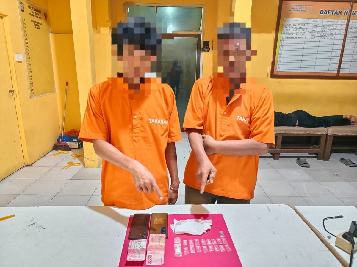 Transaksi di Pos Perkebunan, Pengedar Sabu di Tapung Hilir Dibekuk Polisi