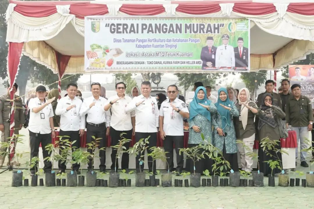 Jaga Stabilitas Pangan, GPM Kuansing Hadir dengan Harga Terjangkau