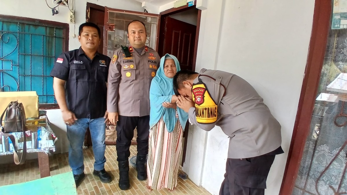Kompol Buyung Kardinal Datangi Rumah Ibu Siti, Evaluasi Sikap Bhabinkamtibmas