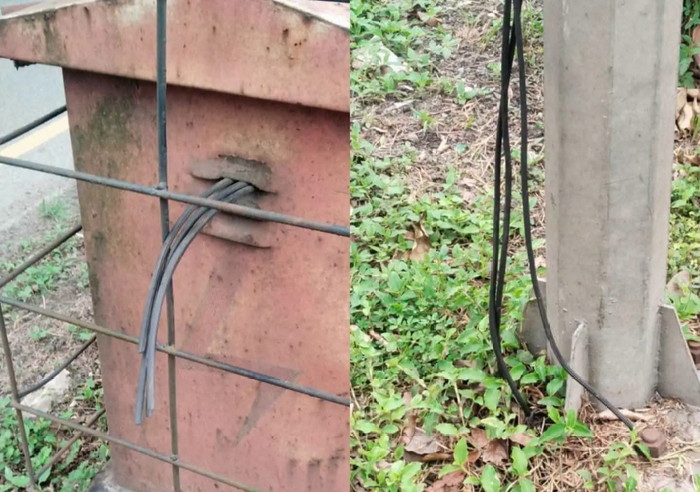 Kabel Listrik PJU di Kota Dumai Digondol Maling